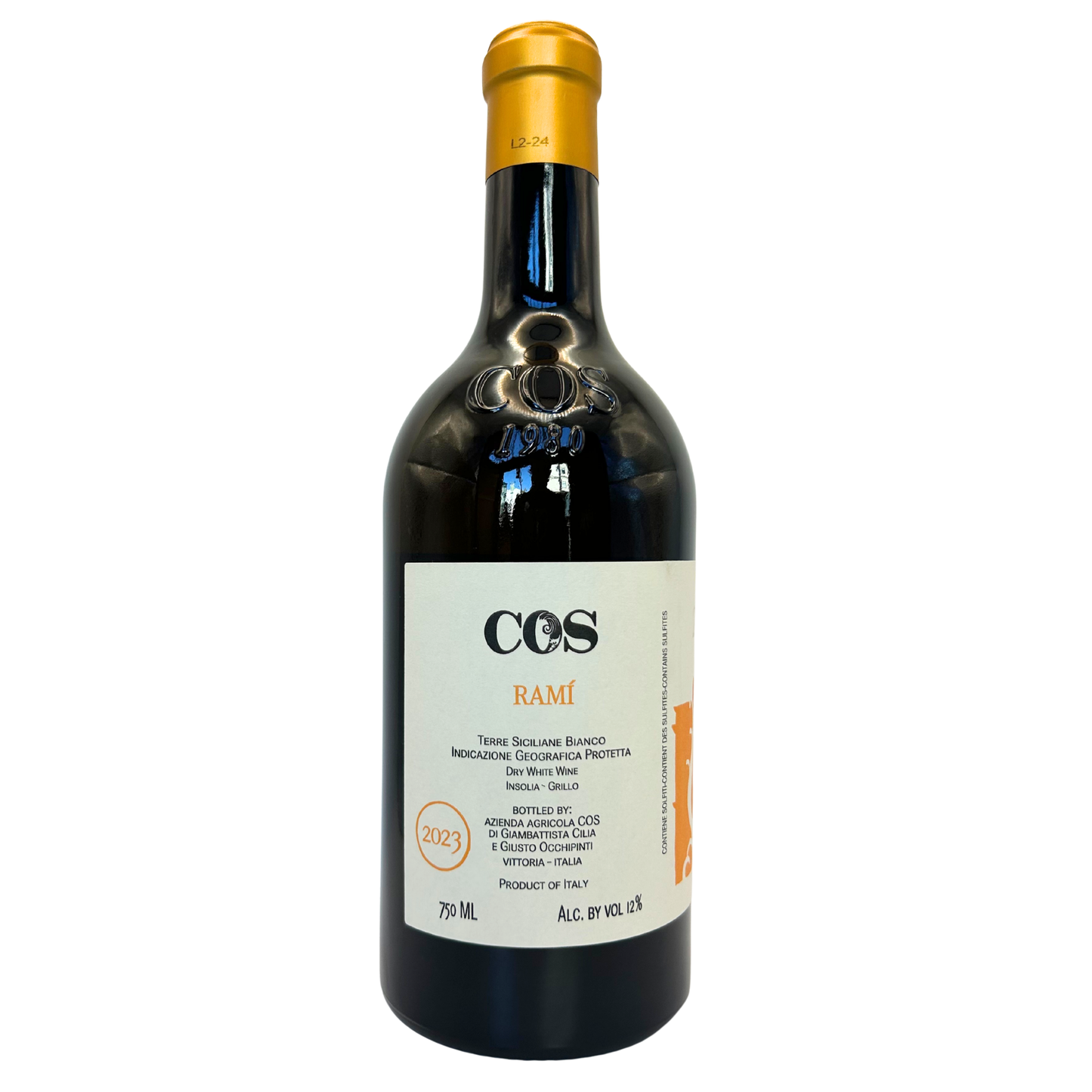 COS, ‘Ramì’, Terre Siciliane Bianco, Vittoria, Italy, 2023