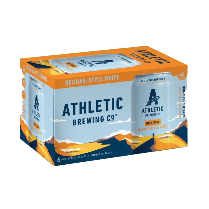 Athletic Brewing 'Wit's Peak' Belgian Style White - 6pk