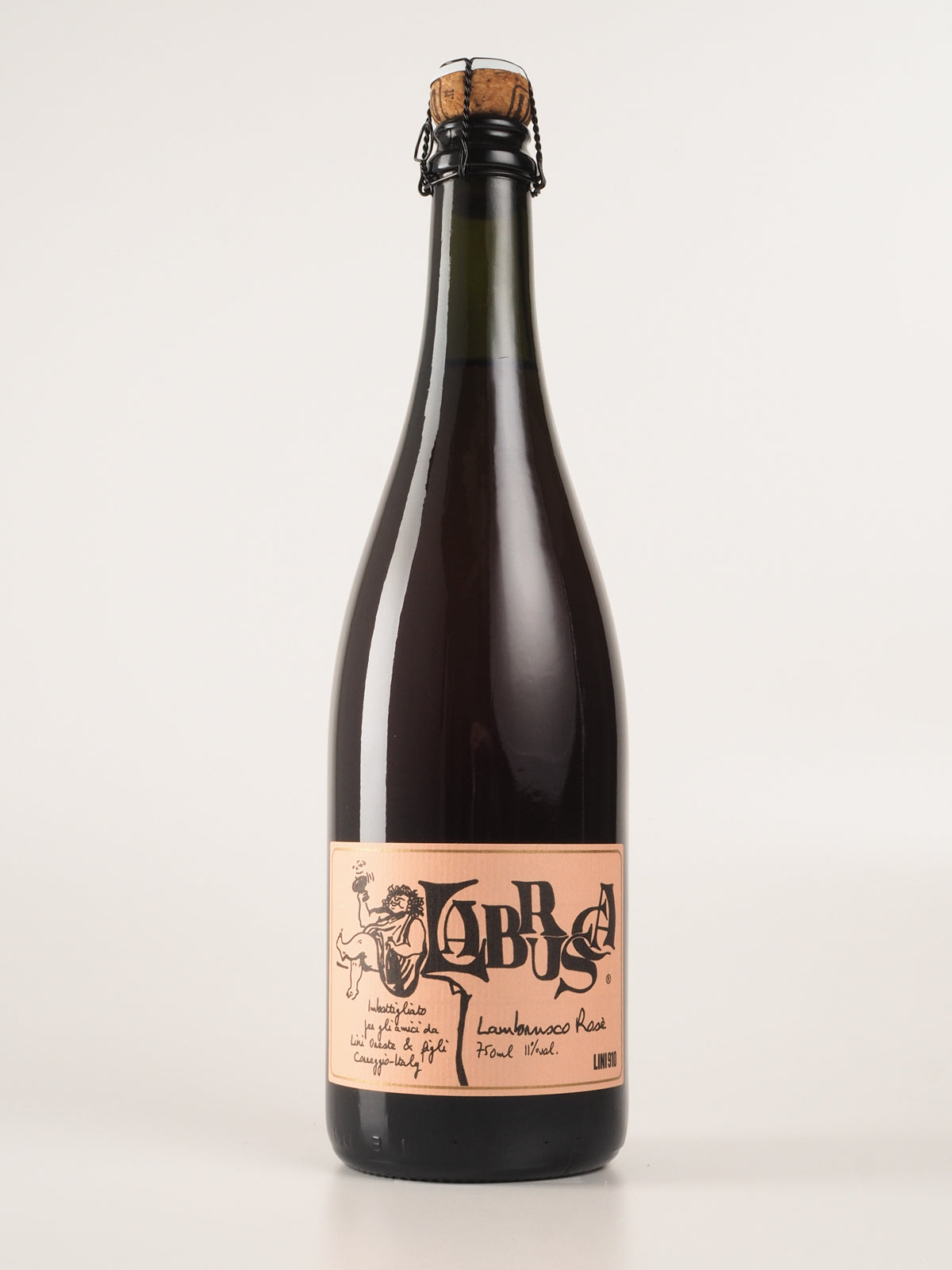 Lini 910, 'Labrusca', Lambrusco Rosato, Emilia Romagna, Italy, NV