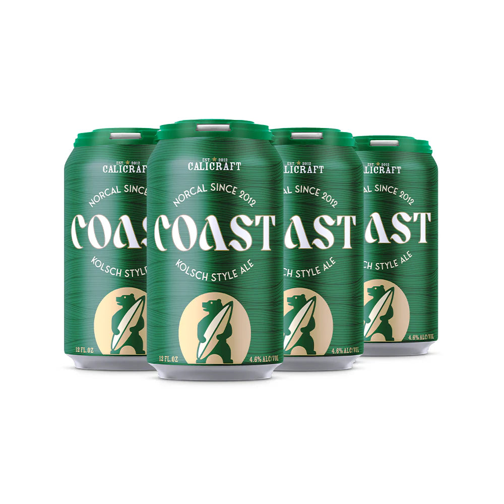 CaliCraft 'Coast' Kölsch Style Ale - 6pk