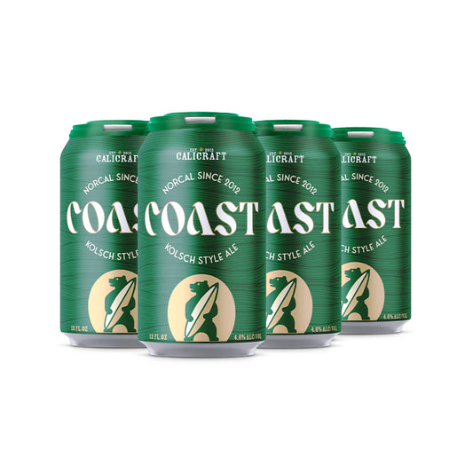 CaliCraft 'Coast' Kölsch Style Ale - 6pk