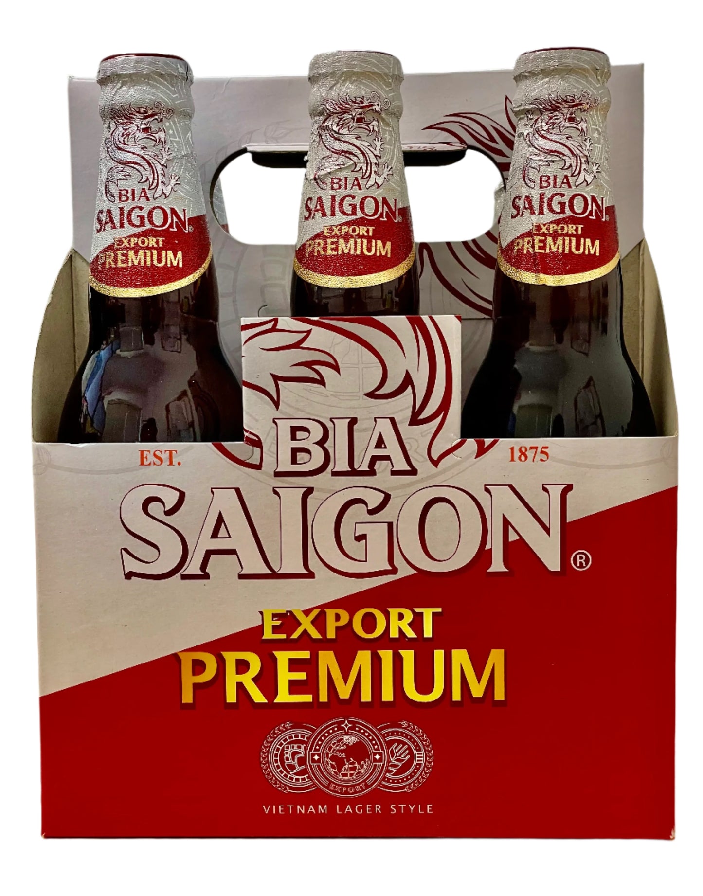 Saigon Beer, Saigon Lager, Vietnam 6pk