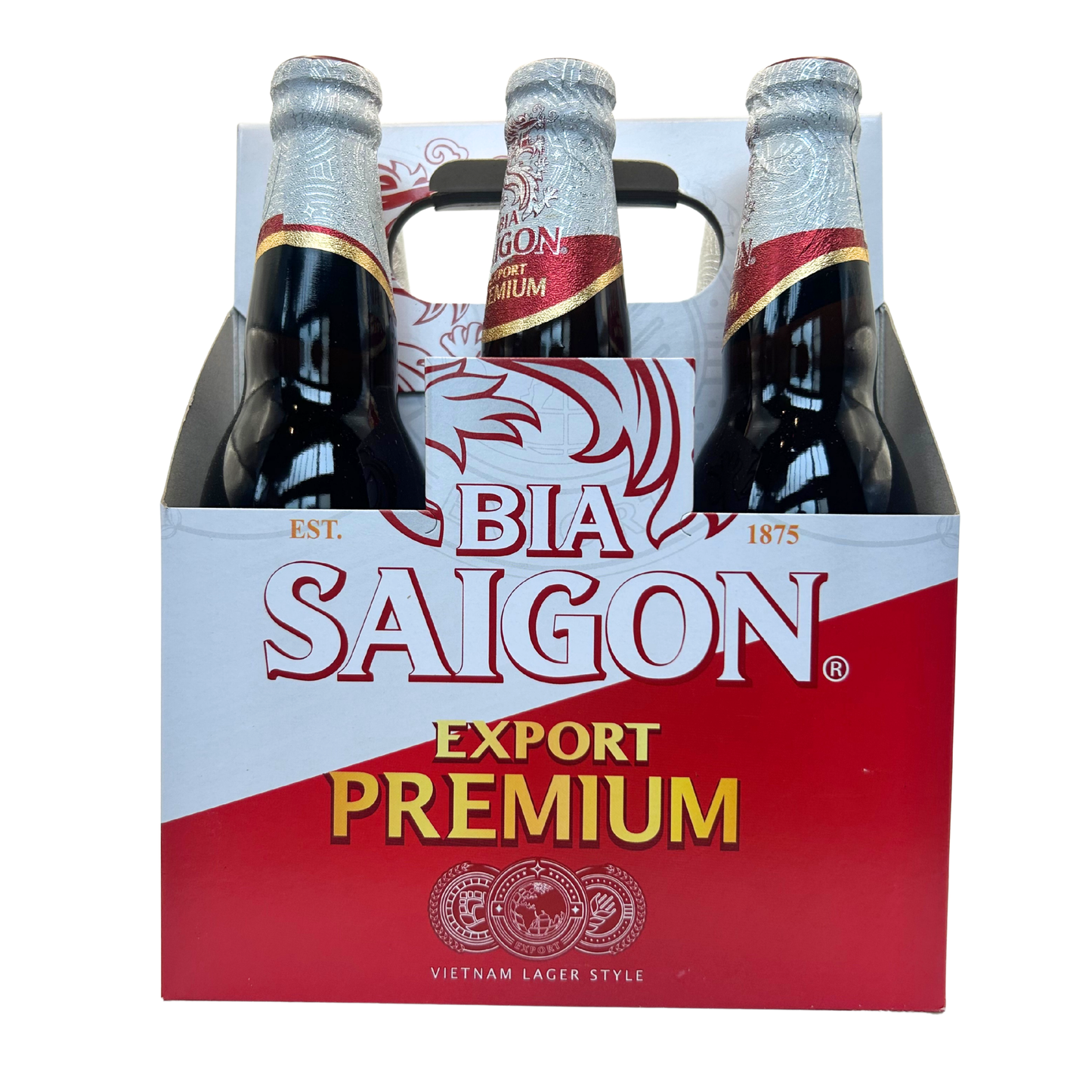 Saigon Beer, Saigon Lager, Vietnam 6pk